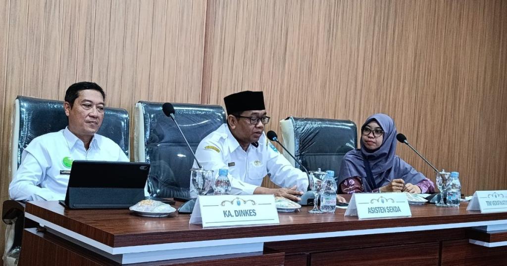 Dinkes Terima Kunjungan Tim Verifikasi Lapangan STBM Award 2025
